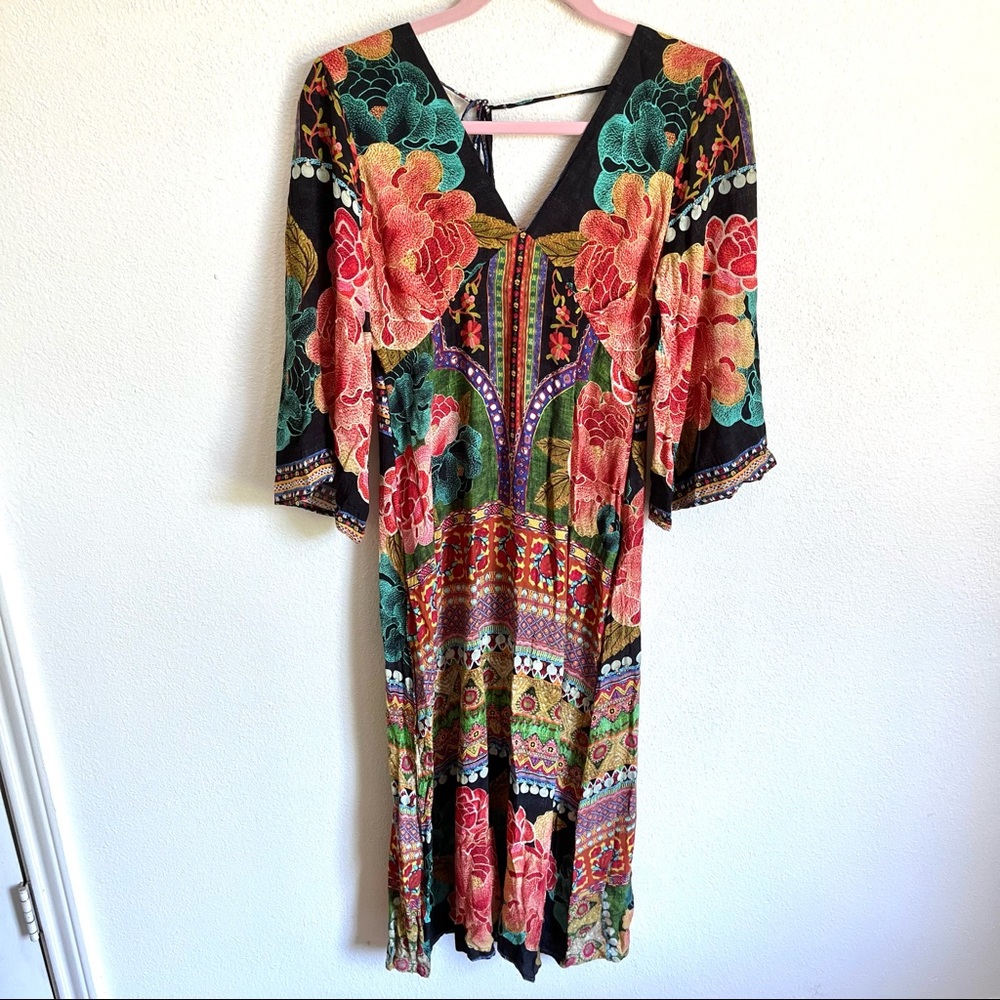 Farm Rio / Anthropologie Rio De Janeiro Rosario Dress